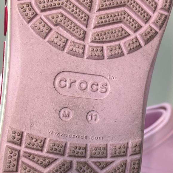 Crocs Bayaband Pink Clogs Size 11 - Picture 16 of 16
